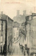 Delcampe - CPA - FOIX (09) - Aspect De La Rue De Labistour En 1911 - Foix