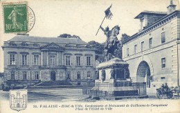 Delcampe - CALVADOS - 14 - FALAISE - Hôtel De Ville - Gendarmerie - Falaise