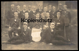 ALTE POSTKARTE VEREINIGUNG FIDELE BRÜDER DÖBELN 1916 F. B. D. Studenten Studentika Studentica Cpa Postcard Ansichtskarte - Doebeln