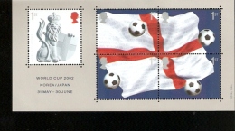 KOREA AND JAPAN 2002 ENGLAN SOUVENIR SHEET - 2002 – Zuid-Korea / Japan