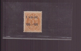 ISLANDE 1900 / 02 N° 23 A * - Ungebraucht