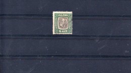 ISLANDE 1907 / 08 TIMBBRE SERVICE 25 OBLITERE - Dienstmarken