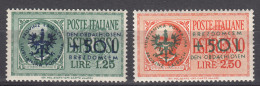 Germany Occupation Of Laibach (Slovenia) 1944 Mi#31-32 Mint Never Hinged - Occupation 1938-45