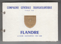 Vers 1950 - Cie Générale Transatlantique - Le Flandre - Recueil De 20 CPM - FRANCO DE PORT - Paquebote