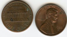 Etats-Unis USA 1 Cent 1986 D KM 201b - 1959-…: Lincoln, Memorial Reverse