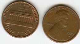 Etats-Unis USA 1 Cent 1979 D KM 201 - 1959-…: Lincoln, Memorial Reverse