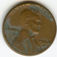 Etats-Unis USA 1 Cent 1964 D KM 201 - 1959-…: Lincoln, Memorial Reverse