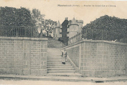 72 // MONTMIRAIL   ESCALIER DU GRAND GOT ET CHATEAU - Montmirail