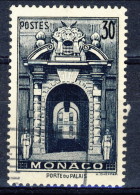 Monaco 1951 N. 370 F. 30 Blu-nero Usato Catalogo € 5 - Oblitérés