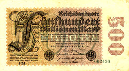 ALLEMAGNE MILLIONEN  MARK 1923. - 2 Mio. Mark