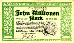 ALLEMAGNE  10000000 MARK 1923. - 1 Million Mark