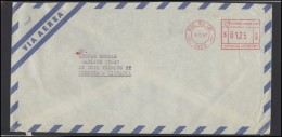 ARGENTINA Postal History EMA Bedarfsbrief Air Mail AR 034 Meter Mark Franking Machine - Cartas & Documentos