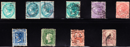 NSW Collection Of 10 Mostly Victoria. - Usati