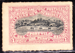 Australia New Hebrides Company 1p Stamp Mint. - Werbemarken, Vignetten