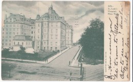 St. Luke's Hospital, New York, 1908 Used Postcard [17047] - Gesundheit & Krankenhäuser