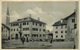 SCUOL - SENT. DORFPLATZ. VIAGGIATA 1947 - Sent