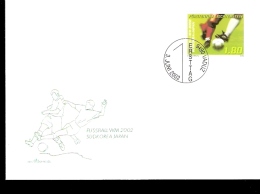 KOREA AND JAPAN 2002 FDC LIECHTENSTEIN - 2002 – Corea Del Sud / Giappone