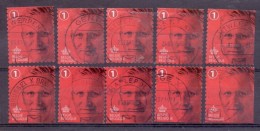 Belgie - 2015 - OBP - Carnet Compleet -  K. Filip -  Gestempeld - Zonder Papierresten - Used Stamps