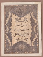 AC - OTTOMAN TURKEY 50 KURUS 1277 ABDULMACID XF+ - AUNC - Turquia