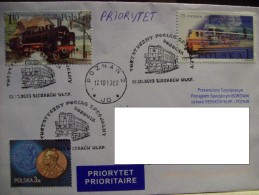 Poland Heritage Railway (railroad) From Sierakow Wlkp To Poznan, Pictorial Postmarks Of Diesel Engine 2013 - Briefe U. Dokumente