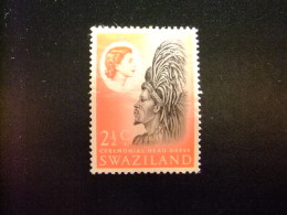 SWAZILAND 1962 SERIE COURANTE  ELIZABETH II Yvert Nº 94 º FU - SG Nº 93 º FU - Swaziland (...-1967)