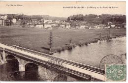 SAINT-PRIEST-TAURION: Le Bourg Vu Du Pont De St-Just - Saint Priest Taurion