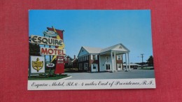 Esquire Motel Rhode Island> 4 Miles East Of  Providence Ref  9 - Providence