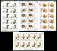 SALE!!! RARE!!! RUSSIA RUSIA RUSSIE RUSSLAND 2005 Treasures Of Sarmat 4 Sheetlets MiNr 1232-35 CV=100€ ** - Fogli Completi