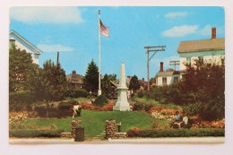 Monument Park On Main Street, Chatham, Cape Cod, MA, 1965 - Cape Cod