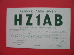 DHAHRAN.QSL - Arabia Saudita