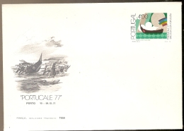 Portugal  ** & Letter Post Pre Franchised, Boat Portuguese Coast 1977 (1348) - Lettres & Documents