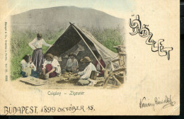 HUNGARY GIPSYS ZIGEUNER 1899 VINTAGE POSTCARD - Europe