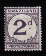 Swaziland 1933  MiNr. PORTO 2   */ Mh  Ziffer - Swasiland (...-1967)