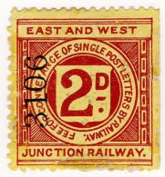 (I.B) East & West Junction Railway : Letter 2d - Unclassified