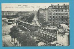 CPA 450 - Métro Aérien - Métropolitain Vers Grenelle Et Passy PARIS - Metro, Stations