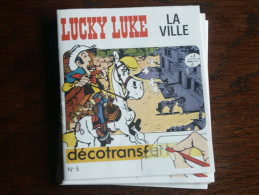 LUCKY LUKE  DECO TRANSFERT N° 5 LUCKY LUKE LA VILLE - Lucky Luke