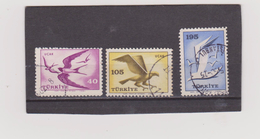 TURQUIE   1959  Poste Aérienne  Y.T. N° 39  à  46  Incomplet   Oblitéré - Luftpost