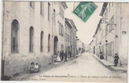 38 Peage De Roussillon Usine De Tissage Et Rue  De Salaise - Roussillon