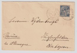 1902, 25 C. Brief Nach Dtld. ,portoger.  #3076 - Storia Postale