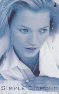 Télécarte Japon - Mannequin MODE - KATE MOSS / ENGLAND - TOP MODEL Japan Phonecard Telefonkarte / Femme Girl - Mode