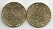 Chile 10 Pesos 1992. High Grade - Chile