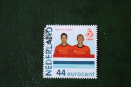 Fussball Footbal Affelay Robben Persoonlijke Zegel NVPH 2682 2009 Gestempeld / USED / Oblitere NEDERLAND / NIEDERLANDE - Timbres Personnalisés