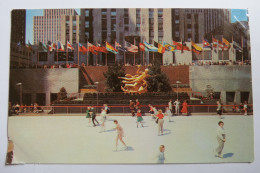 (9/1/7) AK "New York" Rockefeller Plaza Ice Skating Rink - Altri Monumenti, Edifici