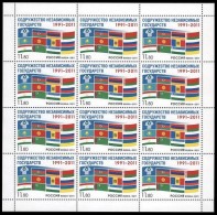 SALE!!! RUSSIA RUSIA RUSSIE RUSSLAND 2011 20th Anniversary Of CIS Sheetlet MiNr 1774 CV=15,60€ ** - Full Sheets