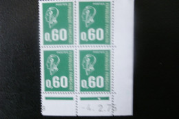 TIMBRE De France      Coin Daté   N° 1814    **  04 /02 /1975 - 1970-1979