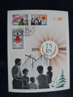 75 Jaar Rerum Novarum  - Zegels 1360/2 - Souvenir Cards - Joint Issues [HK]
