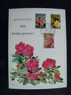 Gentse Floraliën 1970  - Zegels 1523/5 - Souvenir Cards - Joint Issues [HK]