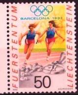 LIECHTENSTEIN Jeux Olympiques Barcelone 92. Yvert N°976. ** MNH - Ete 1992: Barcelone