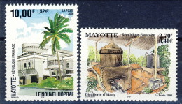 Mayotte 2000 N . 90 F. 2,70 E N. 91 F. 10 MNH Catalogo € 8 - Sonstige & Ohne Zuordnung