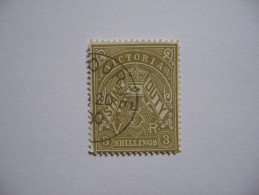 VICTORIA   1901 (ob)  S&G# 371  - W85 V Over Crown - P12,5 - Gebraucht